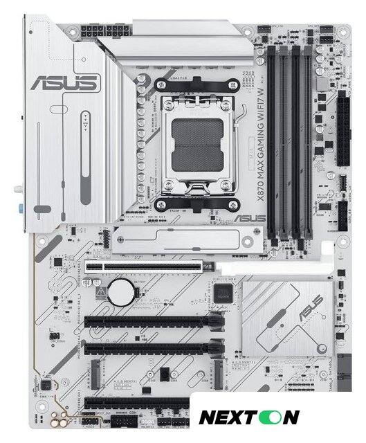 Материнская плата ASUS X870 MAX Gaming WiFi7 W - Изображение №1 — Интернет-магазин Nexton