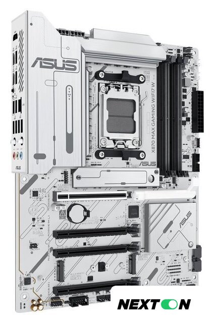 Материнская плата ASUS X870 MAX Gaming WiFi7 W - Изображение №2 — Интернет-магазин Nexton