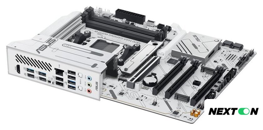 Материнская плата ASUS X870 MAX Gaming WiFi7 W - Изображение №6 — Интернет-магазин Nexton