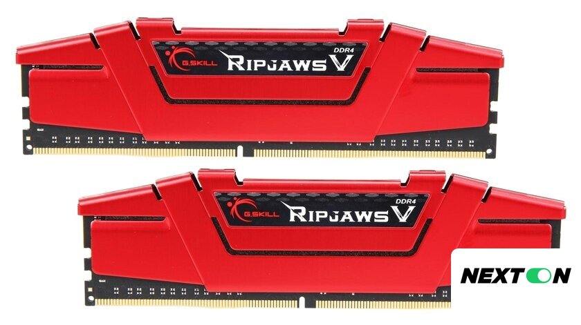 Оперативная память G.Skill Ripjaws V 2x16GB DDR4 PC4-28800 F4-3600C19D-32GVRB - Изображение №1 — Интернет-магазин Nexton