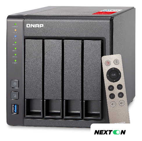 Сетевой накопитель QNAP TS-451+-8G - Изображение №2 — Интернет-магазин Nexton
