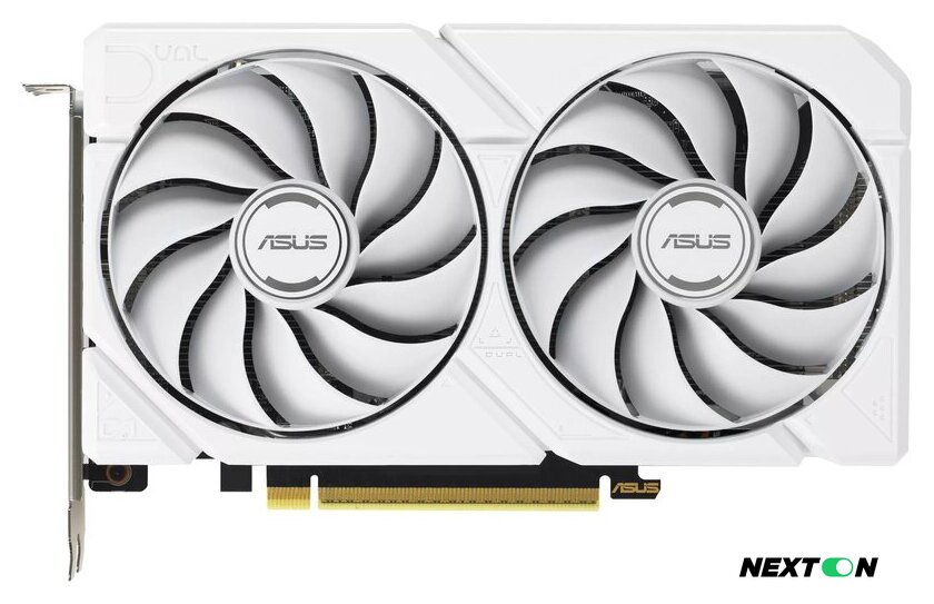 Видеокарта ASUS Dual Radeon RX 9060 XT 16GB GDDR6 White Edition DUAL-RX9060XT-16G-WHITE - Изображение №2 — Интернет-магазин Nexton