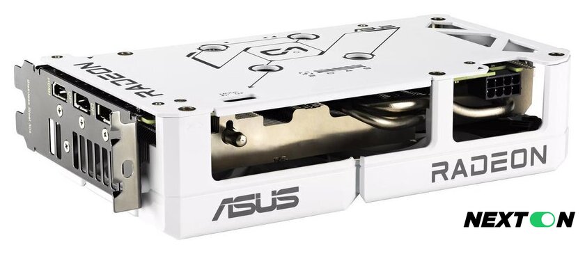 Видеокарта ASUS Dual Radeon RX 9060 XT 16GB GDDR6 White Edition DUAL-RX9060XT-16G-WHITE - Изображение №8 — Интернет-магазин Nexton