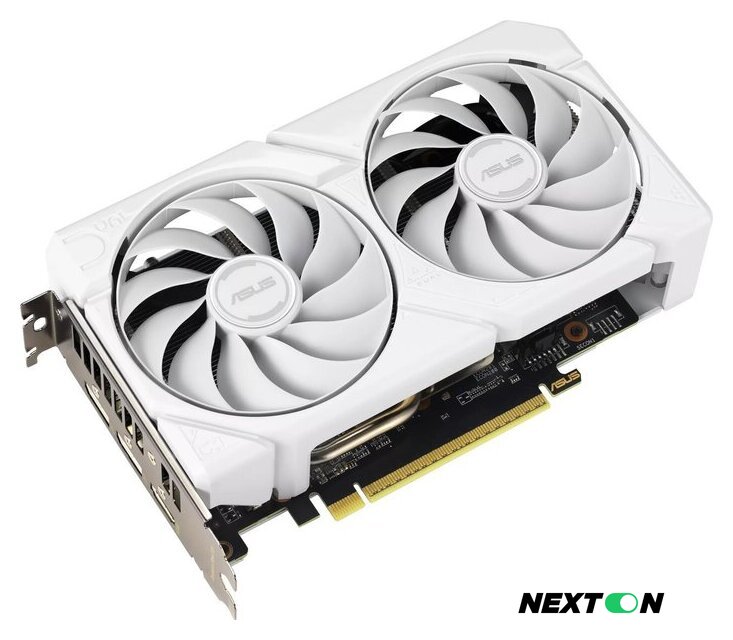 Видеокарта ASUS Dual Radeon RX 9060 XT 16GB GDDR6 White Edition DUAL-RX9060XT-16G-WHITE - Изображение №3 — Интернет-магазин Nexton