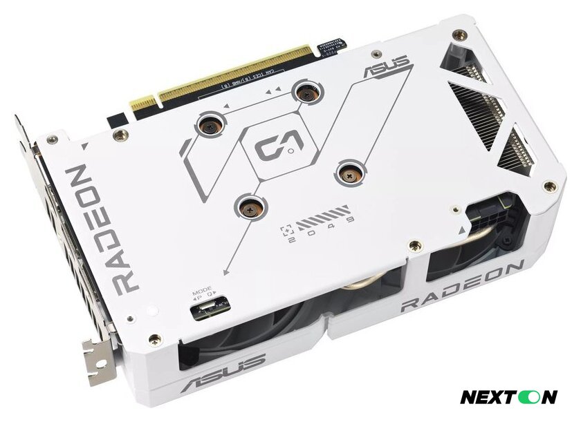 Видеокарта ASUS Dual Radeon RX 9060 XT 16GB GDDR6 White Edition DUAL-RX9060XT-16G-WHITE - Изображение №6 — Интернет-магазин Nexton