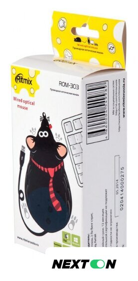 Мышь Ritmix ROM-303 - Изображение №5 — Интернет-магазин Nexton