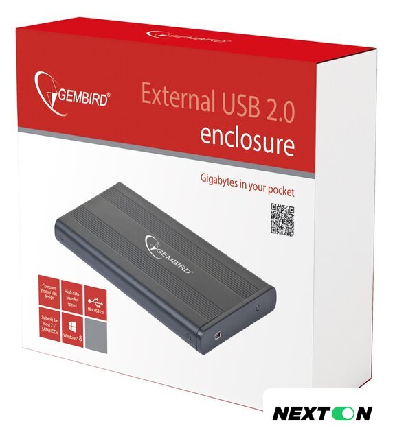 Бокс для накопителей 2.5