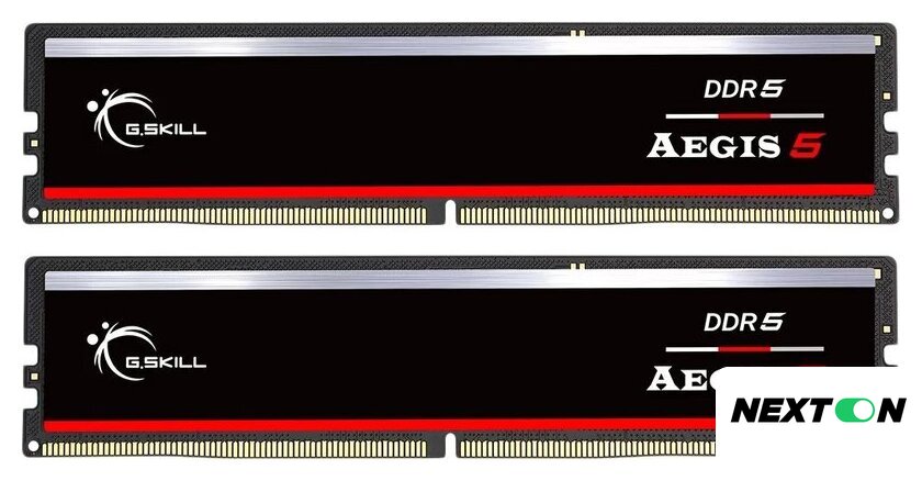 Оперативная память G.Skill Aegis 5 2x32ГБ DDR5 6000 МГц F5-6000J3636F32GX2-IS - Изображение №1 — Интернет-магазин Nexton