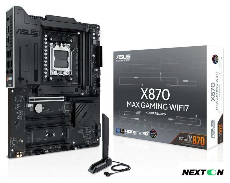 Материнская плата ASUS X870 MAX Gaming WiFi7 - Изображение №9 — Интернет-магазин Nexton