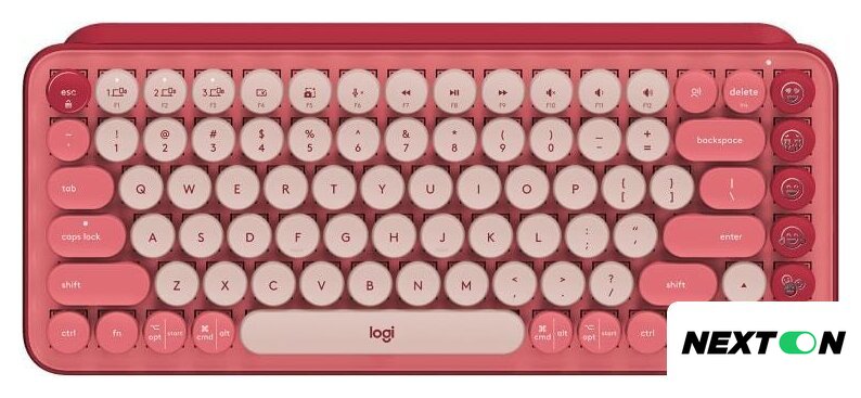 Клавиатура Logitech Pop Keys Heartbreaker 920-010718 - Изображение №1 — Интернет-магазин Nexton