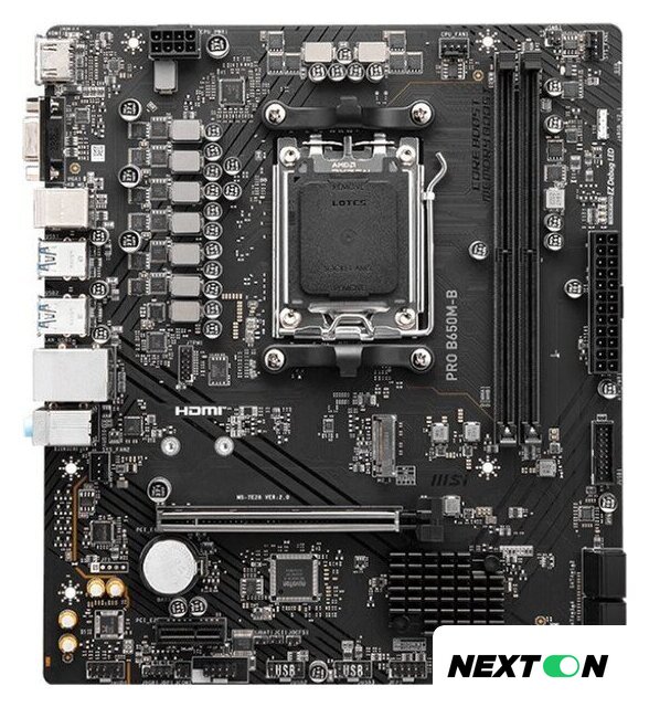 Материнская плата MSI Pro B650M-B - Изображение №1 — Интернет-магазин Nexton