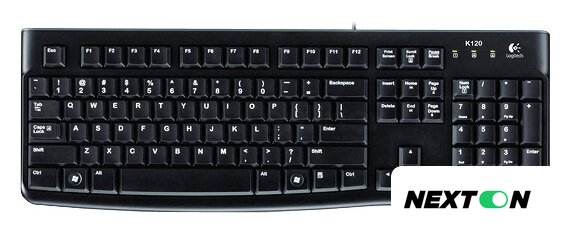 Клавиатура Logitech K120 920-002522 - Изображение №2 — Интернет-магазин Nexton