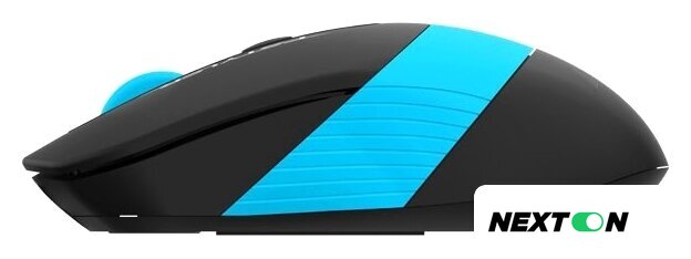 Мышь A4Tech Fstyler FG10 (черный/голубой) - Изображение №5 — Интернет-магазин Nexton