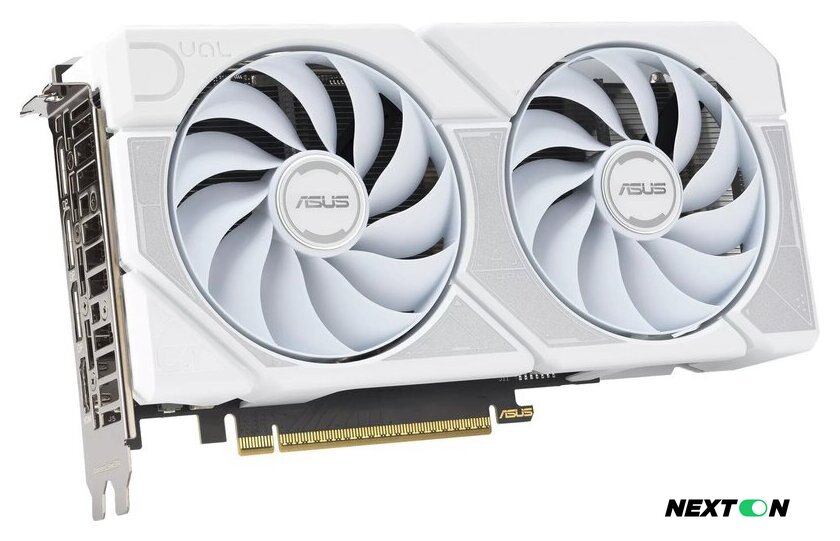 Видеокарта ASUS Dual GeForce RTX 5060 Ti 16GB GDDR7 White OC Edition DUAL-RTX5060TI-O16G-WHITE - Изображение №3 — Интернет-магазин Nexton