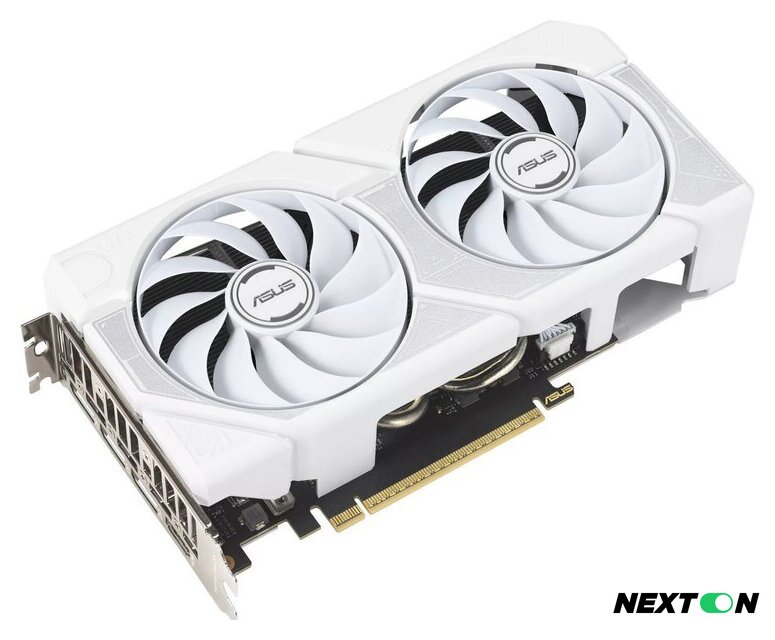 Видеокарта ASUS Dual GeForce RTX 5060 Ti 16GB GDDR7 White OC Edition DUAL-RTX5060TI-O16G-WHITE - Изображение №4 — Интернет-магазин Nexton