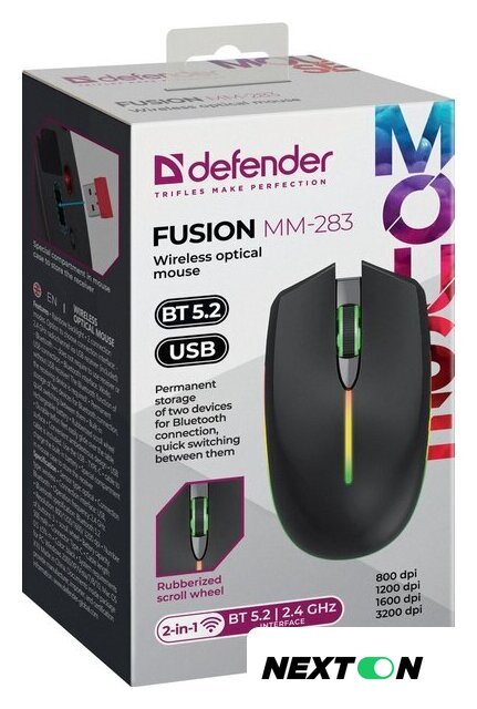 Мышь Defender Fusion MM-283 - Изображение №6 — Интернет-магазин Nexton