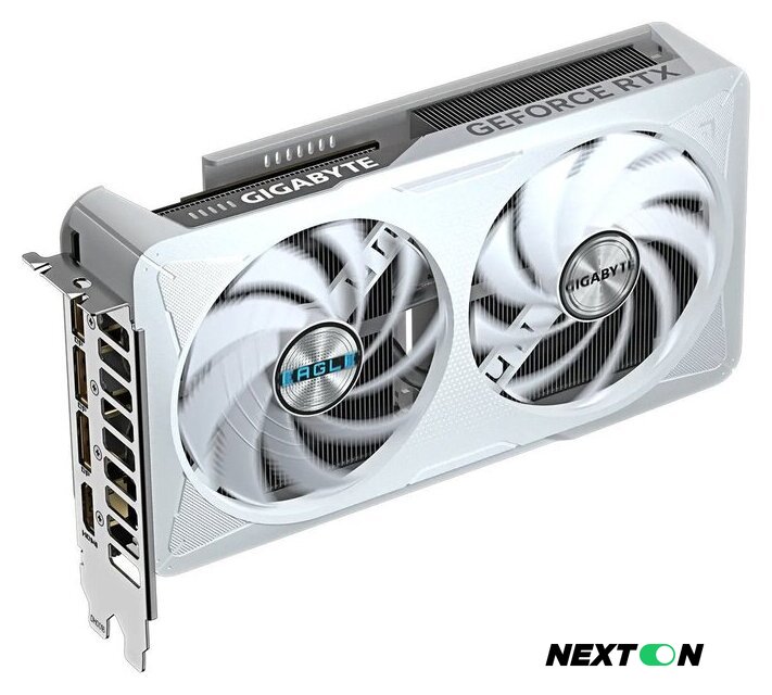 Видеокарта Gigabyte GeForce RTX 5060 Eagle OC Ice 8G GV-N5060EAGLEOC ICE-8GD - Изображение №1 — Интернет-магазин Nexton