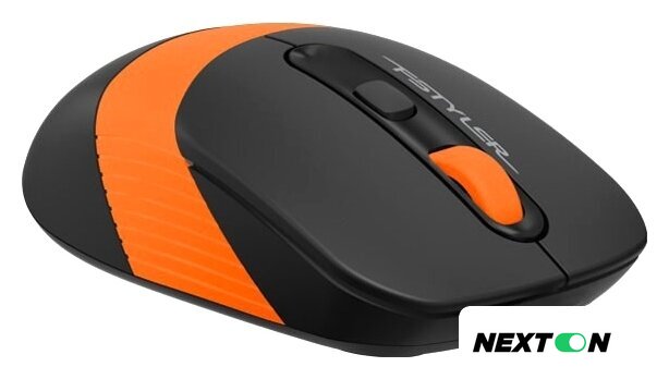Мышь A4Tech Fstyler FG10 (черный/оранжевый) - Изображение №2 — Интернет-магазин Nexton
