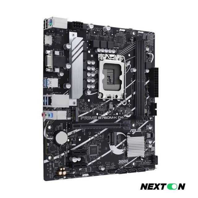 Материнская плата ASUS Prime B760M-K D4 - Изображение №2 — Интернет-магазин Nexton