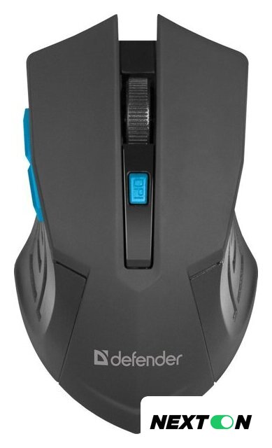 Мышь Defender Accura MM-275 (черный/синий) - Изображение №1 — Интернет-магазин Nexton