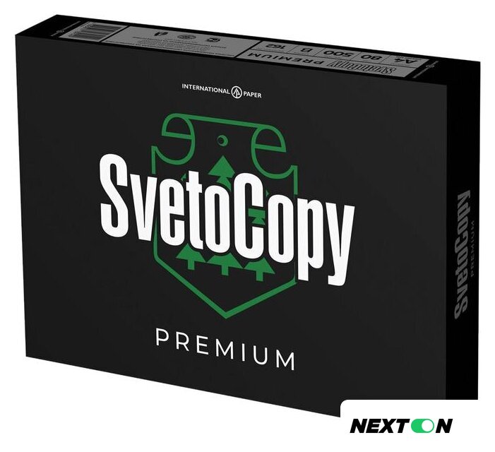 Офисная бумага SvetoCopy Premium A4 (80 г/м2, 500 листов) - Изображение №1 — Интернет-магазин Nexton