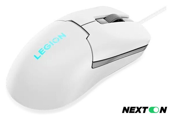 Игровая мышь Lenovo Legion M300s RGB (белый) - Изображение №4 — Интернет-магазин Nexton