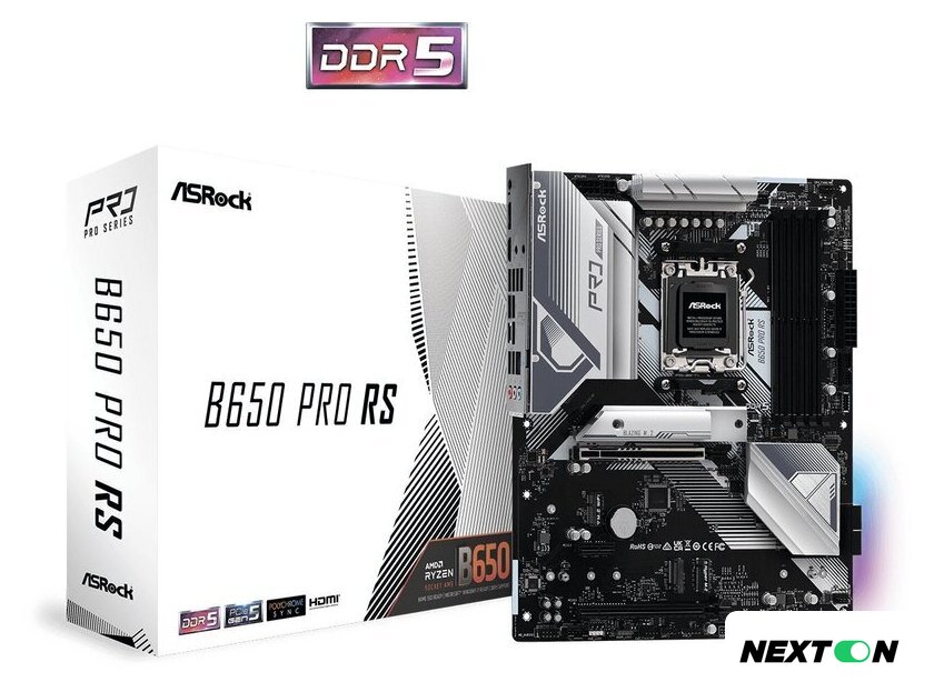 Материнская плата ASRock B650 Pro RS - Изображение №3 — Интернет-магазин Nexton
