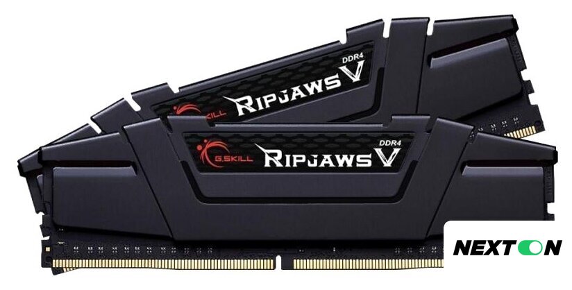 Оперативная память G.Skill Ripjaws V 2x16GB DDR4 PC4-32000 F4-4000C18D-32GVK - Изображение №1 — Интернет-магазин Nexton
