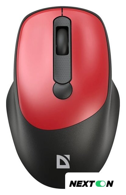 Мышь Defender Feam MM-296 (черный/красный) - Изображение №1 — Интернет-магазин Nexton