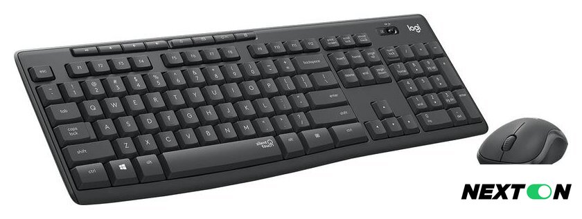 Офисный набор Logitech MK295 Silent Wireless Combo 920-009807 (графитовый) - Изображение №3 — Интернет-магазин Nexton
