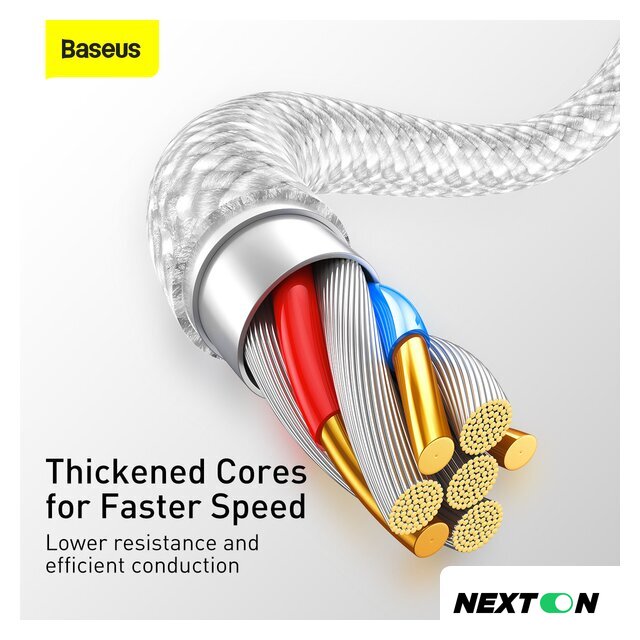 Кабель Baseus Dynamic Series Fast Charging Data Cable USB to iP CALD000502 - Изображение №14 — Интернет-магазин Nexton