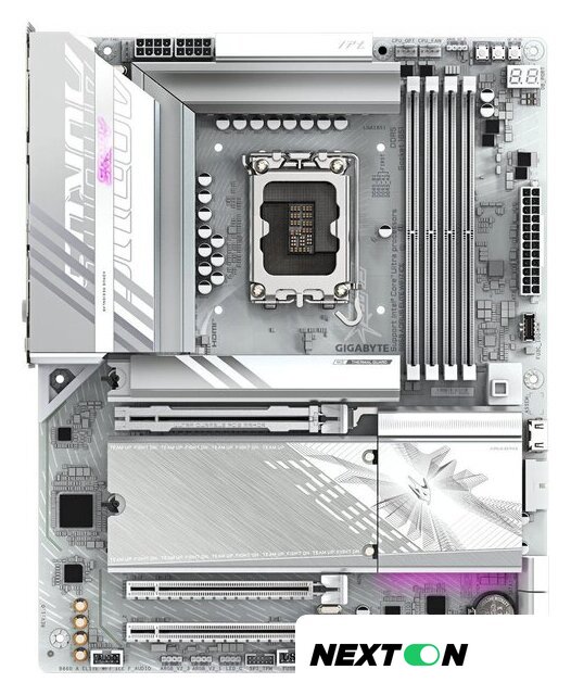 Материнская плата Gigabyte B860 Aorus Elite WiFi7 Ice - Изображение №1 — Интернет-магазин Nexton