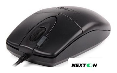 Мышь A4Tech OP-620D (черный) - Изображение №4 — Интернет-магазин Nexton
