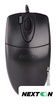 Мышь A4Tech OP-620D (черный) - Изображение №1 — Интернет-магазин Nexton