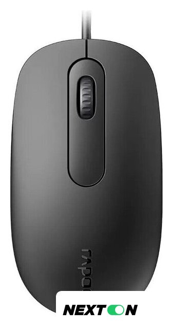 Мышь Rapoo N200 (черный) - Изображение №1 — Интернет-магазин Nexton