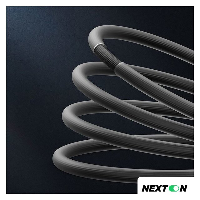 Кабель Baseus CoolPlay Series USB Type-A - Lightning (1 м, черный) - Изображение №8 — Интернет-магазин Nexton