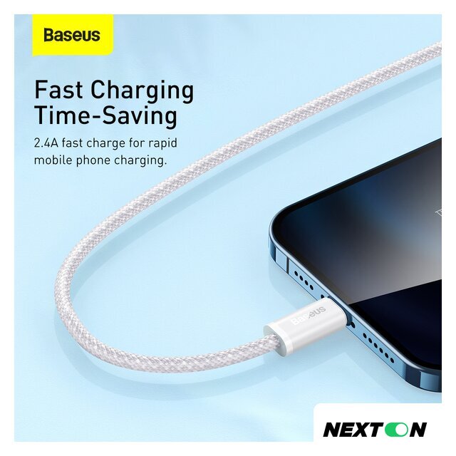 Кабель Baseus Dynamic Series Fast Charging Data Cable USB to iP CALD000402 - Изображение №12 — Интернет-магазин Nexton