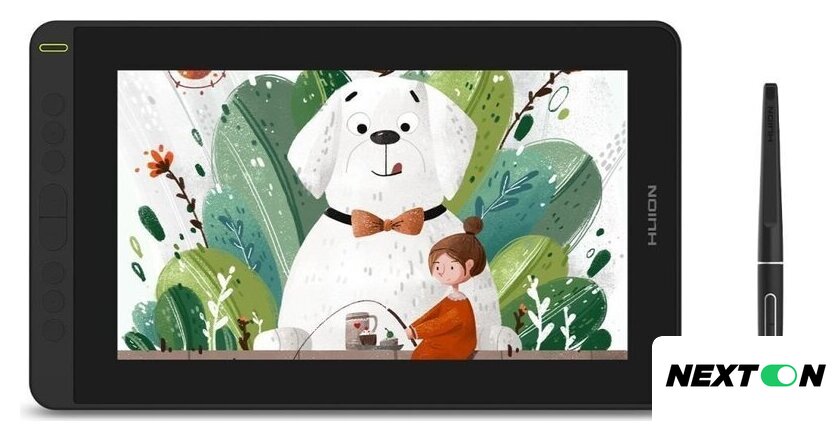 Графический монитор Huion Kamvas 12 (черный) - Изображение №3 — Интернет-магазин Nexton