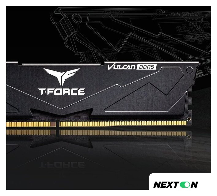 Оперативная память Team T-Force Vulcan 8ГБ DDR5 5200 МГц FLBD58G5200HC40CBKT - Изображение №8 — Интернет-магазин Nexton