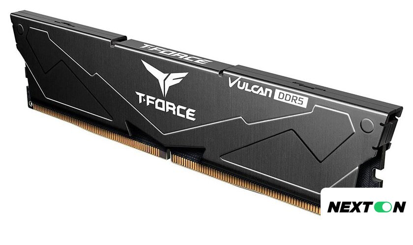Оперативная память Team T-Force Vulcan 8ГБ DDR5 5200 МГц FLBD58G5200HC40CBKT - Изображение №2 — Интернет-магазин Nexton