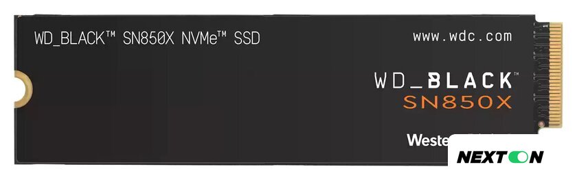 SSD WD Black SN850X NVMe 1TB WDS100T2X0E - Изображение №1 — Интернет-магазин Nexton