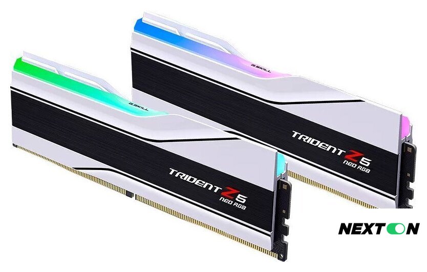 Оперативная память G.Skill Trident Z5 Neo RGB 2x32ГБ DDR5 6000 МГц F5-6000J2836G32GX2-TZ5NRW - Изображение №1 — Интернет-магазин Nexton