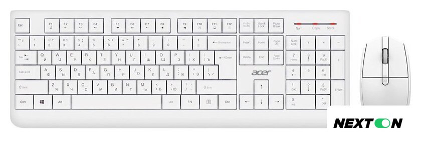 Офисный набор Acer OCC401 (белый) - Изображение №1 — Интернет-магазин Nexton