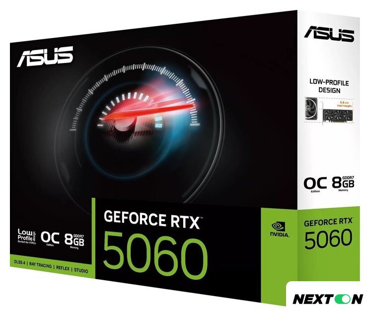 Видеокарта ASUS GeForce RTX 5060 LP BRK 8GB GDDR7 OC Edition RTX5060-O8G-LP-BRK - Изображение №10 — Интернет-магазин Nexton