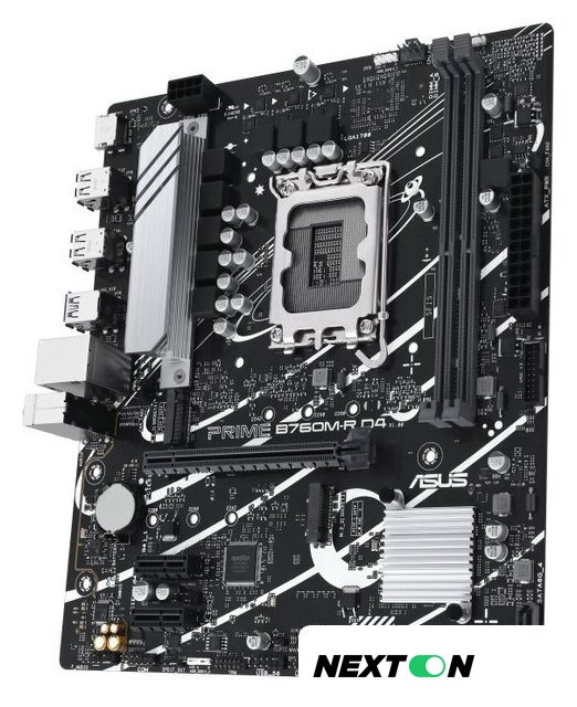 Материнская плата ASUS PRIME B760M-R D4 - Изображение №4 — Интернет-магазин Nexton