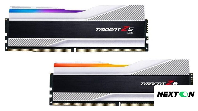 Оперативная память G.Skill Trident Z5 RGB 2x32ГБ DDR5 6000МГц F5-6000J3238G32GX2-TZ5RS - Изображение №1 — Интернет-магазин Nexton