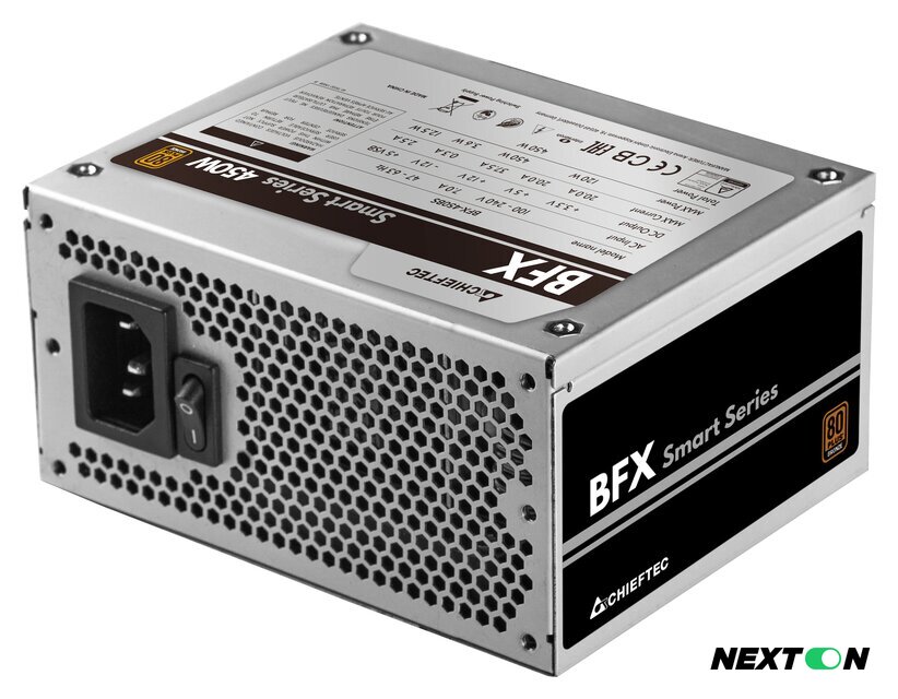 Блок питания Chieftec Smart 450W BFX-450BS - Изображение №3 — Интернет-магазин Nexton