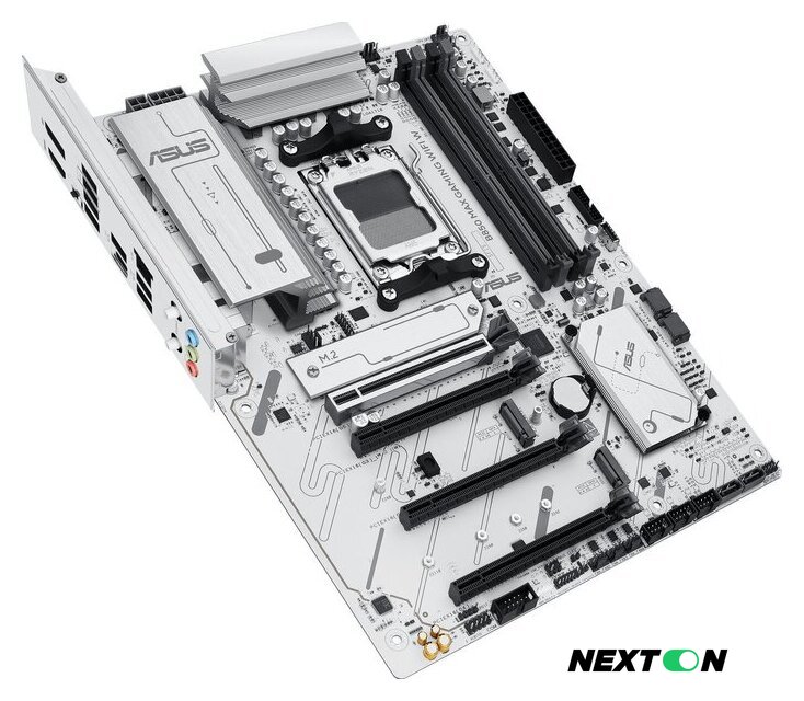Материнская плата ASUS B850 MAX Gaming WiFi W - Изображение №4 — Интернет-магазин Nexton
