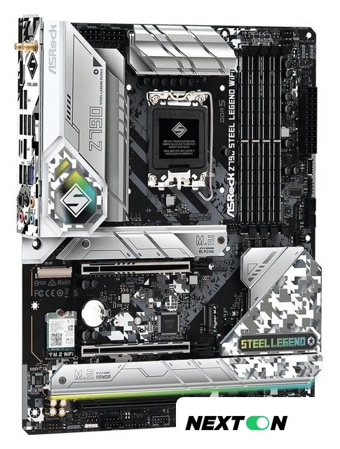 Материнская плата ASRock Z790 Steel Legend WiFi - Изображение №4 — Интернет-магазин Nexton