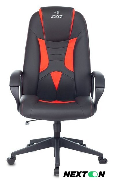 Игровое (геймерское) кресло Zombie Viking-8 (экокожа черный/красный) - Изображение №2 — Интернет-магазин Nexton